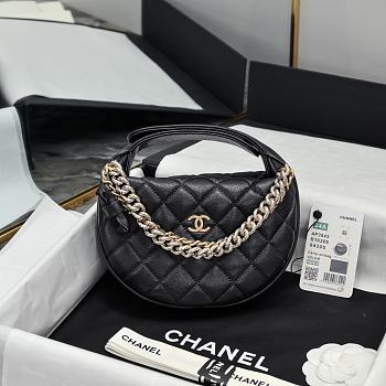 Chanel Black Pouch Bag 18x17x8cm