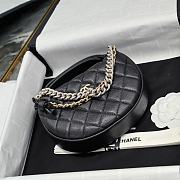 Chanel Black Pouch Bag 18x17x8cm - 4