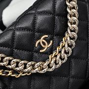 Chanel Black Pouch Bag 18x17x8cm - 3