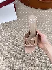 Valentino Garavani VLogo Signature Sandals Nude 8cm - 4