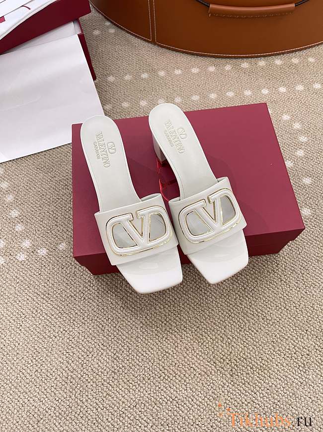 Valentino Garavani White Heel 6.5cm - 1