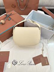 Loro Piana Ghiera Bag White 23x16x8cm - 6