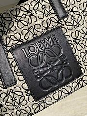 Loewe Elephant Basket Bag Anagram Jacquard 42x23x20cm - 5