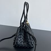 Bottega Veneta Andiamo Parachute Tote Black 21x17x16.5cm - 3