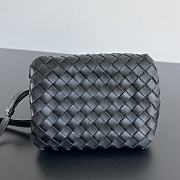 Bottega Veneta Andiamo Parachute Tote Black 21x17x16.5cm - 6