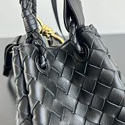 Bottega Veneta Andiamo Parachute Tote Black 21x17x16.5cm - 5