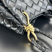 Bottega Veneta Andiamo Parachute Tote Black 21x17x16.5cm - 2