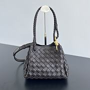 Bottega Veneta Andiamo Parachute Tote Brown 21x17x16.5cm - 1