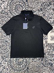 Louis Vuitton LV Polo Shirt Black - 1