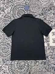 Louis Vuitton LV Polo Shirt Black - 3