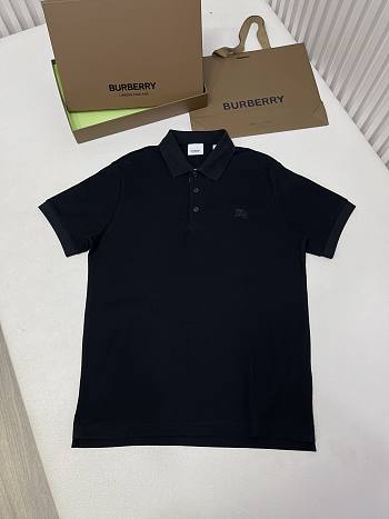 Burberry Black Polo Shirt 02