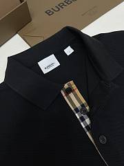 Burberry Black Polo Shirt 02 - 5