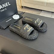 Chanel Black Slides 14 - 1