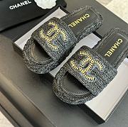 Chanel Black Slides 14 - 2