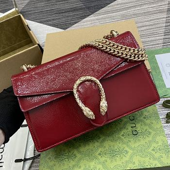 Gucci Dionysus Small Shoulder Bag Red 28x16x10.5cm