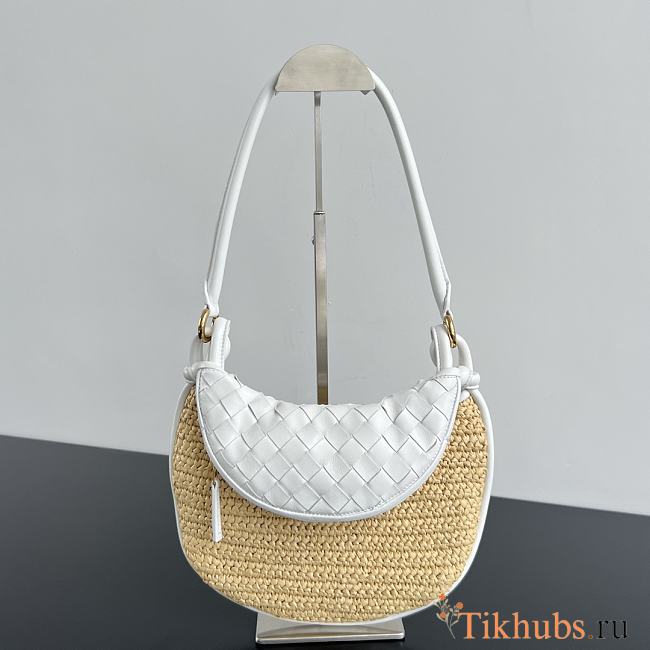 Bottega Veneta Small Gemelli Natural White 24.5x19x7cm - 1