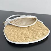 Bottega Veneta Small Gemelli Natural White 24.5x19x7cm - 3