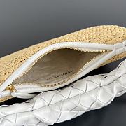 Bottega Veneta Small Gemelli Natural White 24.5x19x7cm - 2