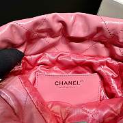 Chanel 22 Handbag Pink Silver 20cm - 2