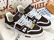 Louis Vuitton LV Trainer Brown Sneaker - 3