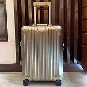 Rimowa Classic Cabin Suitcase Aluminum Silver 65x45x25cm - 1