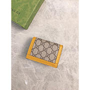 Gucci Teddy Bear Wallet Yellow 11x8x2.5cm - 3