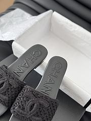 Chanel Black Slides 18 - 3