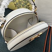 Valentino Vlogo Signature Calfskin Mini Bag White 16x15x6.5cm - 4