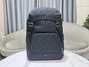 Dior 8 Backpack With Flap Black Oblique 31 x 50 x 18 cm - 1