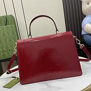 Gucci Dionysus Medium Top Handle Bag Red 29x20x10.5cm - 5