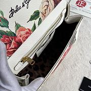 Dolce & Gabbana Sicily Tote In Harpeonie Panna White 25x20x12cm - 5