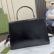 Gucci Dionysus Medium Top Handle Bag Black 29x20x10.5cm - 5