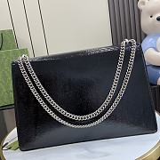 Gucci Dionysus Large Shoulder Bag Black 42x28x12cm - 3