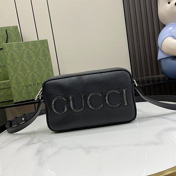 Gucci Mini Shoulder Bag Black 14x23.5x6cm
