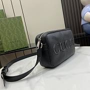 Gucci Mini Shoulder Bag Black 14x23.5x6cm - 6