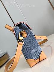 Louis Vuitton LV Nano Steamer Damier Blue 15 x 18 x 7 cm - 6