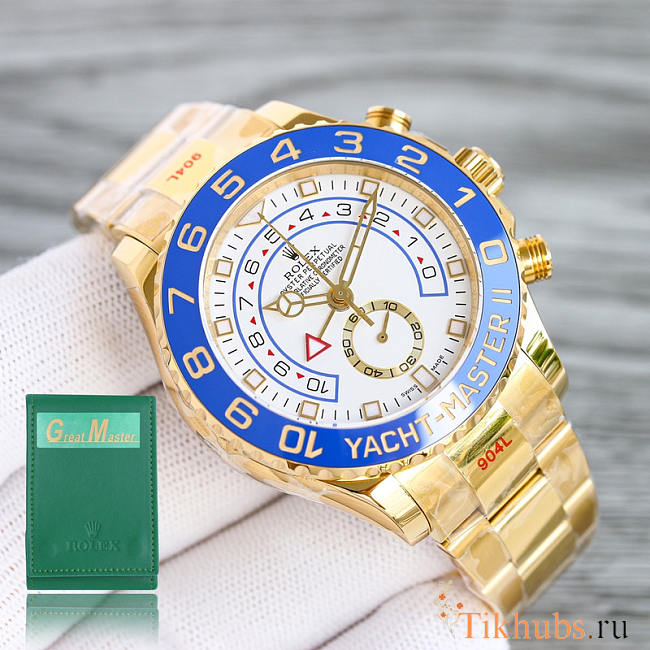 The Rolex Yacht-Master II Watch Oystersteel Blue Watches 44mm - 1