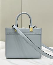 Fendi Sunshine Small Tote Bag Light Blue 25.5x12x23cm - 2