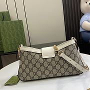 Gucci Padlock Small Shoulder Bag White 27x14x6cm - 6