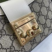 Gucci Padlock Small Shoulder Bag White 27x14x6cm - 3