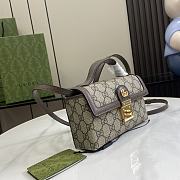 Gucci Ophidia Mini Bag Brown 18x10x5cm - 5