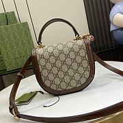 Gucci Horsebit 1955 Mini Top Handle Bag 18x15x6.5cm - 3