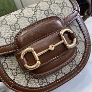 Gucci Horsebit 1955 Mini Top Handle Bag 18x15x6.5cm - 2