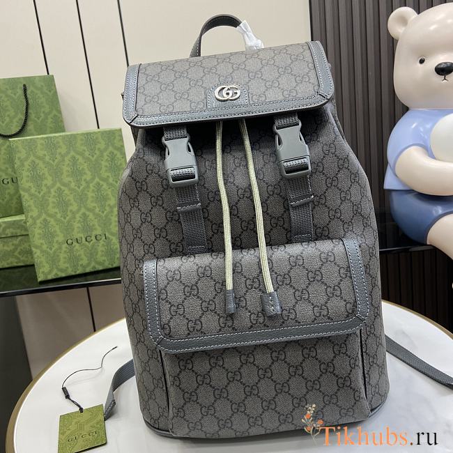 Gucci Ophidia Small GG Backpack Grey 29x40.5x13.5cm - 1