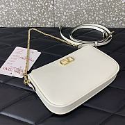 Valentino Garavani Mini VLogo White Crossbody Bag 20.5x10.5x5cm - 4