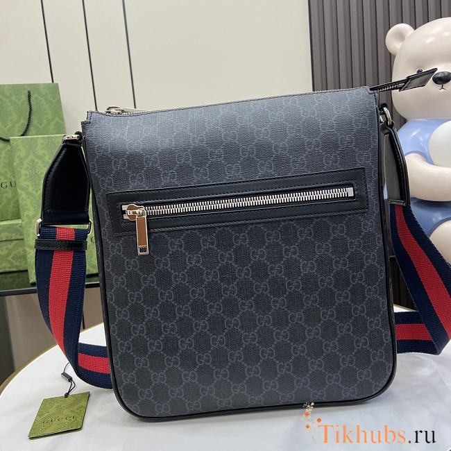 Gucci GG Crossbody Bag Black 27x28.5x5cm - 1