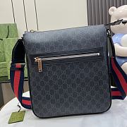 Gucci GG Crossbody Bag Black 27x28.5x5cm - 1