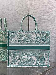 Dior Large Dioriviera Book Tote Aquamarina 42x18x35cm - 4