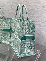 Dior Large Dioriviera Book Tote Aquamarina 42x18x35cm - 3