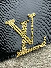 Louis Vuitton LV Pochette Louise Black 22 x 14 x 5 cm - 2